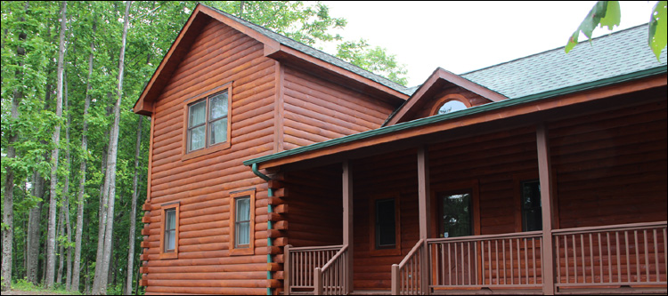 Log Home Staining in Stokesdale,  North Carolina