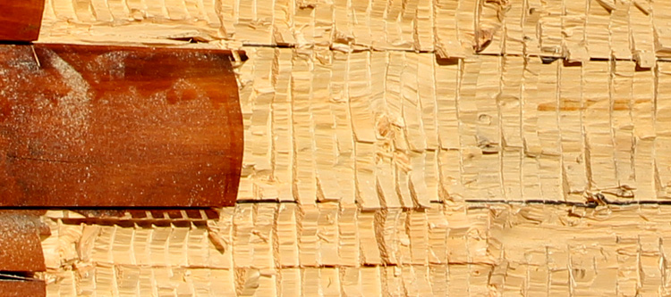 Log Home Face Restoration  Ruffin,  North Carolina