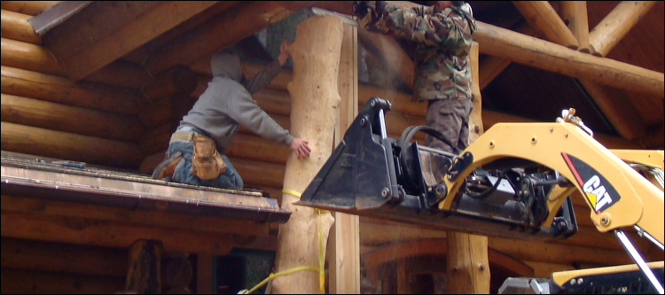 Log Home Log Replacement  Stokesdale,  North Carolina