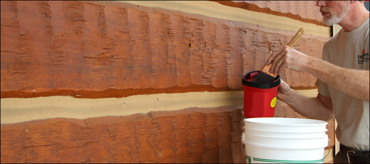 Professional Log Home Staining  Ruffin,  North Carolina